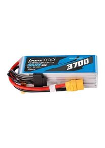 Gens ace &Tattu Accumulator Lipo G-Tech 3700mAh 22.2V 60C 6S1P XT90