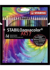 Stabilo Aquacolor - Watercolor Colored Pencil - ARTY - Set 24 Pcs.