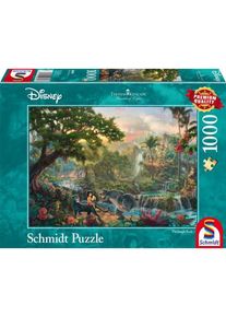 SCHMIDT Puzzle - Thomas Kinkade: Disney - The Jungle Book (1000 pieces) Boden