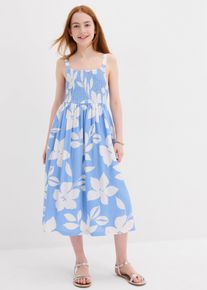 bonprix Rochie din viscoză vaporoasă, albastru, 140