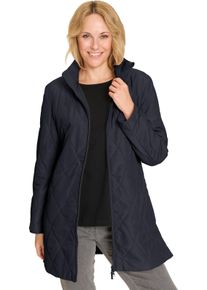 Damen Longjacke mit Rautensteppung marine Gr&ouml;&szlig;e 40