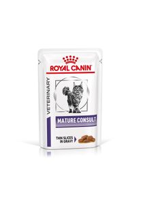 12x85g Royal Canin MATURE CONSULT Feine St&uuml;ckchen in So&szlig;e