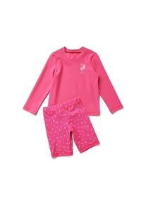 Tchibo - Komplet z filtrem UV 80 - dla niemowląt - rozmiar 74/80 - kolor: r&oacute;żowy/z nadrukiem