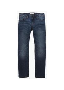 5-Pocket-Jeans Tom Tailor "Josh", Herren, Gr. 32, L&auml;nge 30, stone blau denim tint, Denim/Jeans, Obermaterial: 98% Baumwolle, 2% Elasthan, slim fit lang, Jeans 5-Pocket-Jeans, in Used-Waschung
