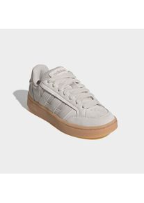 Sneaker adidas Sportswear "GRAND COURT ALPHA", Damen, Gr. 42,5, beige (alumina, alumina, wonder beige), Leder, Synthetik, Schuhe Sneaker, inspiriert vom Design des adidas campus 00