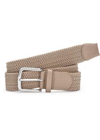 Lascana Dames Heupriem in taupe ,maat 65, Witt, 20% Leer, 20% Imitatieleer