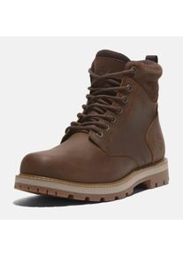 Schn&uuml;rboots Timberland "BRITTON ROADMID LACE UP WATERPROOF BOOT", Herren, Gr. 43,5, braun (rust full grain), Leder, Synthetik, Schuhe Schn&uuml;rboots, Winterstiefel, Schn&uuml;rstiefel, Winterschuhe, wasserdicht