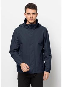 Softshelljacke Jack Wolfskin "STORMY POINT 2L JKT M", Herren, Gr. XL (54/56), blau (night, blau), Obermaterial: 100% Polyester. Futter: 100% Polyester, Jacken Softshelljacke
