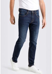 Straight-Jeans MAC "Arne Pipe", Herren, Gr. 32, L&auml;nge 32, blau (dunkelblau used), Denim/Jeans, Obermaterial: 90% Baumwolle, 8% Elastomultiester, 2% Elasthan, Jeans Straight-Jeans