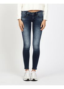 Skinny-fit-Jeans Gang "94NENA", Damen, Gr. 28, N-Gr, blau schwarz wash, Denim/Jeans, Obermaterial: 90% Baumwolle, 7% Elastomultiester, 3% Elasthan, eng lang, Jeans Skinny-fit-Jeans, mit modischer Waschung
