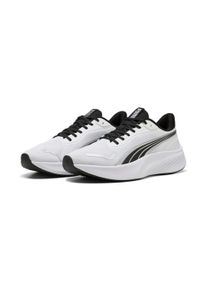 Laufschuh Puma "POUNCE LITE", Damen, Gr. 41, schwarz-wei&szlig; (Puma wei&szlig;, Puma schwarz), Textil, Schuhe Laufschuh, mit PROTREAD Gummilaufsohle, mit SOFTFOAM+ D&auml;mpfungstechnologie