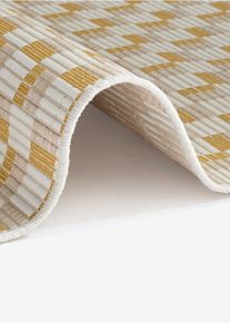 bonprix In- und Outdoor Teppich mit moderner Struktur, beige