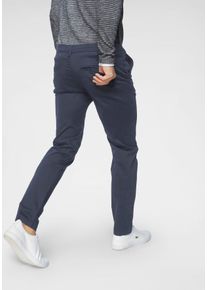 Jack & Jones Chinos JACK & JONES "JPSTOLLIE JJDAVE CHINO", Herren, Gr. 31, L&auml;nge 32, blau (navy blazer), Web, Obermaterial: 98% Baumwolle, 2% Elasthan, unifarben, normal normal, Hosen Chinos