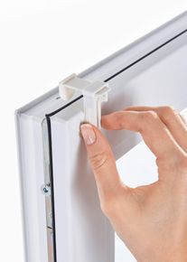 bonprix Sichtschutzrollo mit Blumendruck, gr&uuml;n