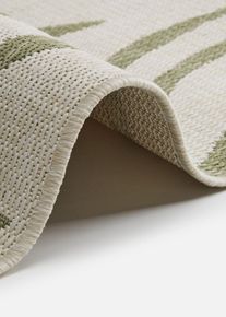 bonprix In-und Outdoor Teppich mit graphischer Musterung, gr&uuml;n
