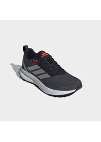 Laufschuh adidas Performance "RUNFALCON 5 TR", Herren, Gr. 48, silber (core schwarz, silber metallic, carbon), Synthetik, Textil, Schuhe Laufschuh