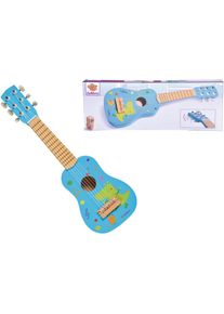 Spielzeug-Musikinstrument Eichhorn "Holzgitarre", blau, Spielzeug-Musikinstrumente, KinderH:54cm, Holz, Spielzeug-Musikinstrument, H:54cm