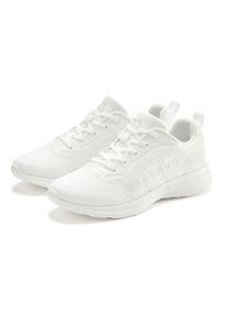 Sneaker ELBSAND "Freizeitschuh, Halbschuh, Turnschuh", M&auml;dchen, Gr. 41, wei&szlig;, Obermaterial: 70% Textilmaterial, 30% Lederimitat. Decksohle: 100% Textilmaterial. Futter: 100% Textilmaterial. Laufsohle: 100% Synthetik, unifarben, Schuhe Sneaker, mit elastischen B&auml;ndern f&uuml;r schnelles Reinschl&uuml;pfen, Unisex VEGAN