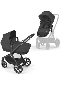 Kinder-Buggy Cybex "Cybex Gold, Eos Lux", Baby, schwarz (moon schwarz), Kinderwagen Kinder-Buggy, Topseller