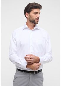Langarmhemd Eterna "COMFORT FIT", Herren, Gr. 42, Normalgr&ouml;&szlig;en, wei&szlig;, Twill, 100% Baumwolle, normal, Manschette, Hemden Langarmhemd, NON IRON (b&uuml;gelfrei)