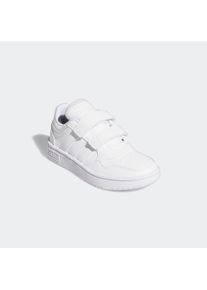 Sneaker adidas Sportswear "HOOPS", M&auml;dchen, Gr. 30, wei&szlig; (cloud wei&szlig;, cloud wei&szlig;, cloud wei&szlig;), Synthetik, Textil, Schuhe Sneaker, f&uuml;r Jugendliche