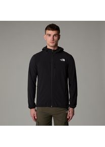 Softshelljacke The North Face "Nimble Kapuzenjacke f&uuml;r Herren", Herren, Gr. XL, schwarz (tnf schwarz), Obermaterial: 90% Polyester, 10% Elasthan, normal, Jacken Softshelljacke, mit WindWall&trade;-Gewebe, wasserabweisend, mit Stretchmaterial