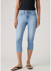 Levi's Caprijeans LEVI'S "311 SHAPING SKN CAPRI", Damen, Gr. 30, N-Gr, up and away, Denim/Jeans, Obermaterial: 80% Baumwolle, 19% Polyester, 1% Elasthan, Jeans Caprijeans