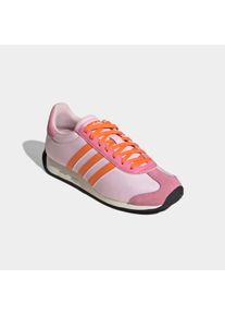 Sneaker adidas Sportswear "RUNVISTA", Damen, Gr. 42,5, clear pink, pure orange, bliss pink, Leder, Synthetik, Textil, Schuhe Sneaker