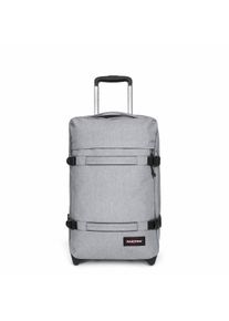 Weichgep&auml;ck-Trolley Eastpak "TRANSIT'R S", M&auml;dchen, Gr. B/H/T: 32,5cm x 51cm x 23cm 42 l, grau (sunday grau), Polyester, Koffer Weichgep&auml;ck-Trolley, Handgep&auml;ck-Koffer Reisegep&auml;ck Reisekoffer mit TSA Schloss Reisetasche