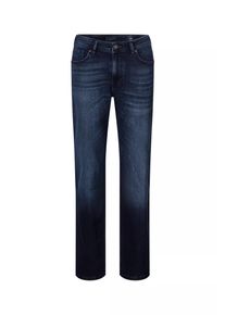 JOOP! Straight-Jeans JOOP "Fortres", Herren, Gr. 31, L&auml;nge 30, blau (dunkelblau), Denim/Jeans, Obermaterial: 99% Baumwolle, 1% Elasthan, unifarben, gerade, Jeans Straight-Jeans, mit Used-Waschung
