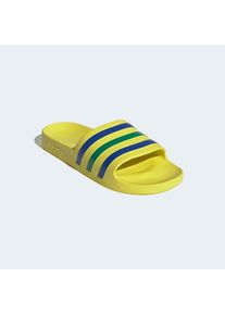 Badesandale adidas Sportswear "AQUA ADILETTE", Gr. 48,5, bright gelb, bold blau, bold gr&uuml;n, Synthetik, Schuhe Badesandale, Badelatschen, World Cup Nations Pack