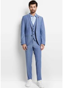 Anzug Cinque "CIMONOPOLI", Herren, Gr. 98, S-Gr, blau, Web, Obermaterial: 53% Polyester, 43% Schurwolle, 4% Elasthan, unifarben, schmal, Anz&uuml;ge Anzug, mit Powerstretch