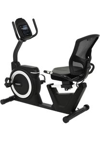 Liege-Ergometer Christopeit Sport "Sitz-Ergometer RS 4000", schwarz, Heimtrainer, ohne Unterlegmatte, Liege-Ergometer, 150 kg max. Benutzergewicht, Fahrrad, 32 Widerstandsstufen, B:66cm H:116cm L:145cm, Topseller