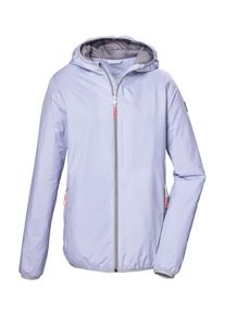 Outdoorjacke Killtec "KOS 109 WMN JCKT", Damen, Gr. 40, silber (silberfarben), Obermaterial: 100% Polyester.Futter: 100% Polyester, Jacken Outdoorjacke, Leichte, wasserdichte Damenjacke, atmungsaktiv, packbar
