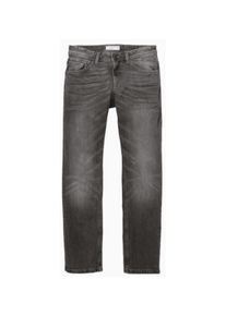 5-Pocket-Jeans Tom Tailor "Josh", Herren, Gr. 30, L&auml;nge 34, stone grau denim, Denim/Jeans, Obermaterial: 99% Baumwolle, 1% Elasthan, slim fit lang, Jeans 5-Pocket-Jeans, in Used-Waschung