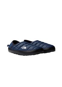Hausschuh The North Face "M THERMOBALL TRACTION MULE V", Herren, Gr. 48, summit navy, tnf wei&szlig;, Textil, Schuhe Hausschuh