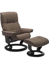 Relaxsessel stressless "Mayfair", braun (mole batick), B:79cm H:101cm T:73cm, Leder BATICK: BATICK ist ein leicht korrigiertes, durchgef&auml;rbtes und genarbtes M&ouml;belleder, bei dem die meisten Unebenheiten und Spuren in der Regel entfernt wurden.;Leder PALOMA: PALOMA ist ein durchgef&auml;rbtes Semianilin-M&ouml;belleder mit nat&uuml;rlicher Narbung.;ROHLEDER Stoff Q2 FARON: Ein fester zuverl&auml;ssiger Boucl&eacute; mit einem