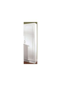 Wiho-K&uuml;chen Stauraumschrank WIHO K&Uuml;CHEN "Linz", wei&szlig; (front: landhaus wei&szlig;, korpus: wei&szlig;), B:50cm H:180cm T:35cm, Schr&auml;nke, Stauraumschrank, 50 cm breit