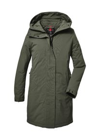 G.I.G.A. by Killtec Parka "GW 73 WMN PRK", Damen, Gr. 36, gr&uuml;n (olivgr&uuml;n), Obermaterial: 100% Polyester.Futter: 100% Polyester.F&uuml;llung: 100% Polyester, G.I.G.A. DX BY KILLTEC, Jacken Parka, Wasserdichter, atmungsaktiver Damenparka mit Teflon EcoElite&trade;, Topseller