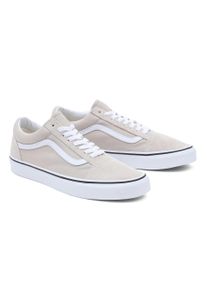Sneaker Vans "Old Skool", Damen, Gr. 40, french oak, Leder, Textil, Schuhe Sneaker, mit kontrastfarbenem Logo an der Ferse