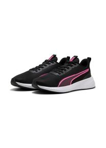 Laufschuh Puma "FLYER LITE 3", Damen, Gr. 38, schwarz (Puma schwarz, pink pixel), Textil, Schuhe Laufschuh, mit Schn&uuml;rung, mit IMEVA-D&auml;mpfungstechnologie, Textil-Obermaterial