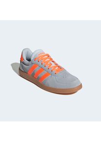 Sneaker adidas Sportswear "BREAKNET SLEEK", Damen, Gr. 38, halo blau, lucid orange, gum10, Leder, Synthetik, Schuhe Sneaker
