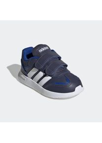 Klettschuh adidas Sportswear "TENSAUR SWITCH KIDS", M&auml;dchen, Gr. 22, blau (shadow navy, cloud wei&szlig;, royal blau), Synthetik, Textil, Schuhe Klettschuh, f&uuml;r Kinder