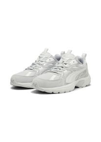 Sneaker Puma "MILENIO TECH SUEDE", Herren, Gr. 40, grau (cool light gray, feather gray, Puma wei&szlig;), Textil, Schuhe Sneaker