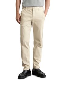 Marc O'Polo Chinohose MARC O'POLO "Stig shaped", Herren, Gr. 31, L&auml;nge 36, gray silk, Web, Obermaterial: 98% Baumwolle, 2% Elasthan, lang, Hosen Chinohose