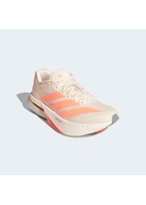 Laufschuh adidas Performance "ADIZERO BOSTON 13", Damen, Gr. 42,5, sanftes wei&szlig;, beam orange, acid orange, Textil, Schuhe Laufschuh