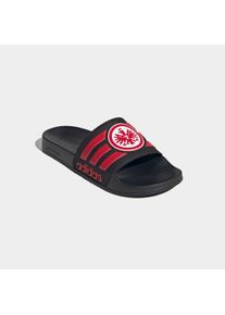 Badesandale adidas Sportswear "ADILETTE SHOWER FRANKFURT BADESCHLAPPEN", Gr. 50, core schwarz, sge rot, sge rot, Synthetik, Schuhe Badesandale, Badelatschen
