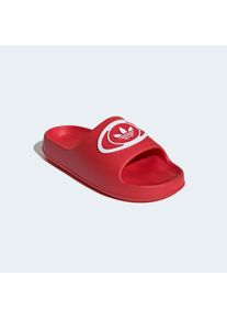 Badesandale adidas originals "ADILETTE 00S BADESCHLAPPEN", Herren, Gr. 37, better scarlet, ftwr wei&szlig;, none, Synthetik, Schuhe Badesandale, Badelatschen