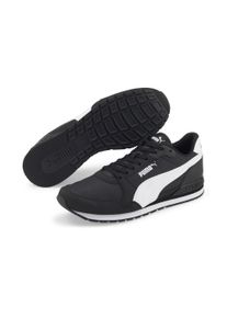Sneaker Puma "ST RUNNER V3 NL", Herren, Gr. 46, schwarz-wei&szlig; (Puma schwarz, Puma wei&szlig;), Synthetik, Textil, Schuhe Sneaker, f&uuml;r sportliche Aktivit&auml;ten und Streetwear, mit SOFTFOAM+ D&auml;mpfung