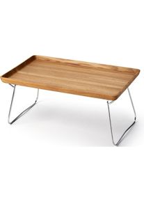 CONTINENTA Tablett verchromte F&uuml;&szlig;e, Made in Germany